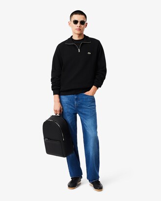 Chantaco Piqu&eacute; Leather Backpack