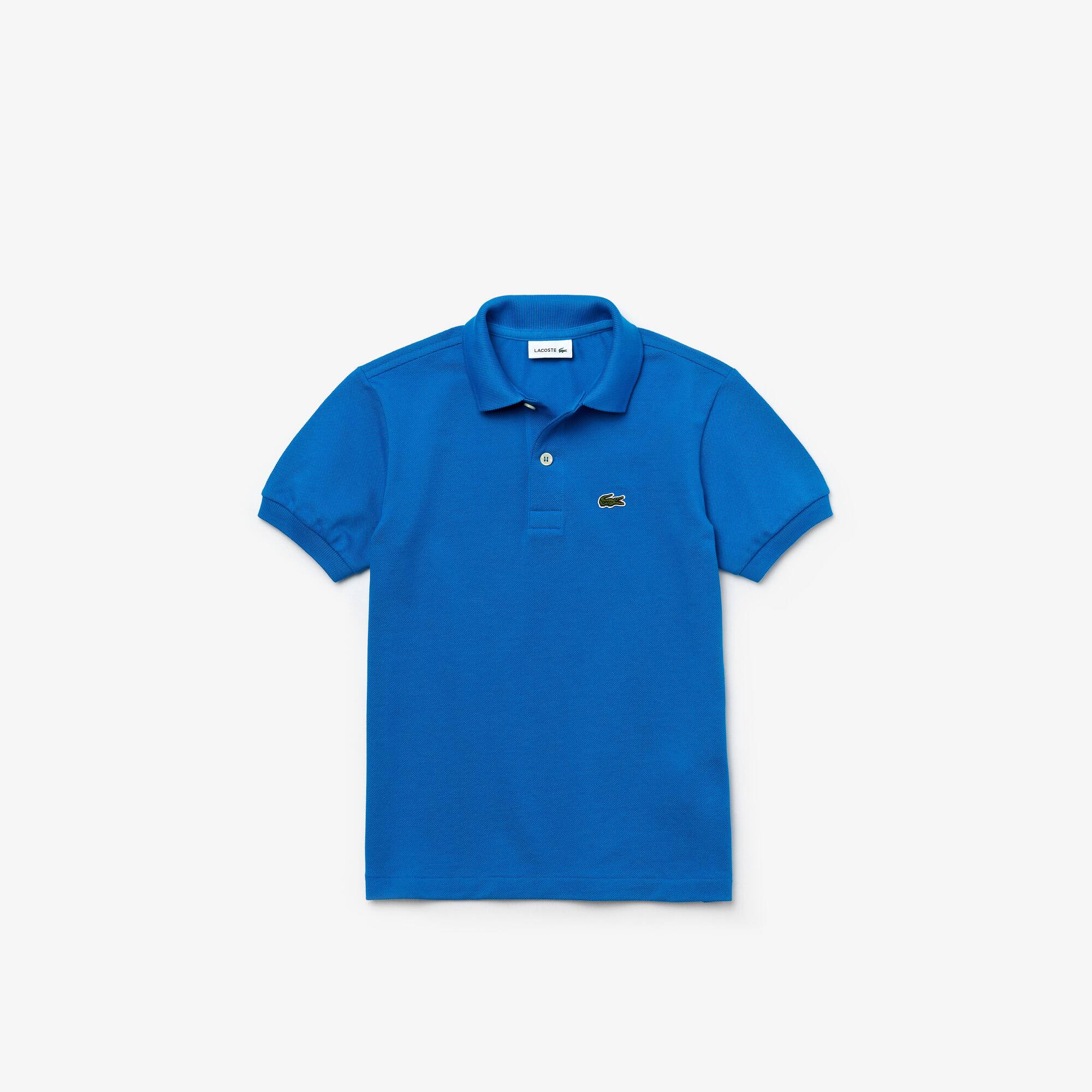 Lacoste Kids' Lacoste Regular Fit Petit Piqué Polo Shirt. 1