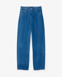 Runway Wide Fit Denim Barrel Leg Jeans