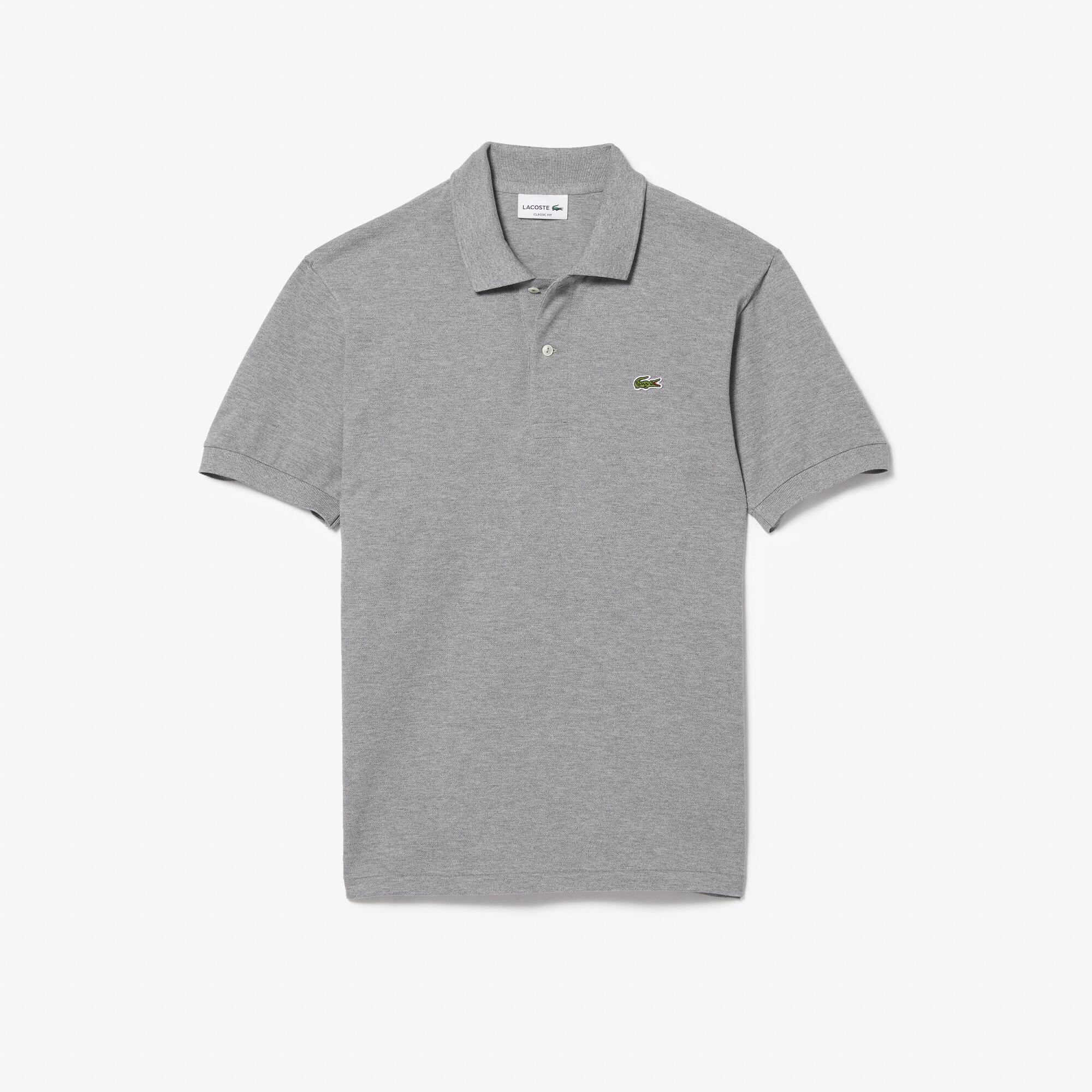 Grey lacoste shirt clearance