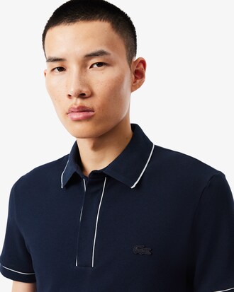 Regular Fit Paris Stretch Piqu&eacute; Polo Shirt