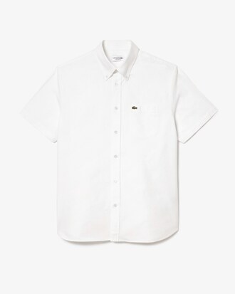 Regular Fit Short Sleeved Oxford Shirt