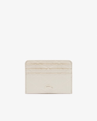 Maheki Embossed Leather Card Holder