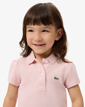 Scalloped Collar Piqu&eacute; Polo Shirt