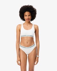 Contrast Waist Stretch Cotton Briefs