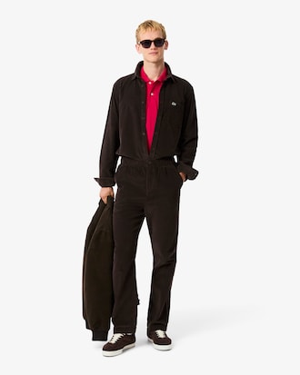 Regular Fit Velour Shirt