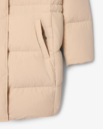 Mid Length Water-Repellent Down Jacket