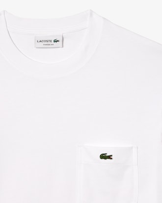 Cotton T-shirt with Breast Pocket
