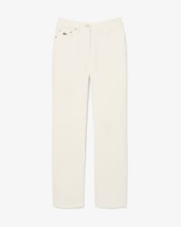 Straight Cut High Waist Denim Jeans