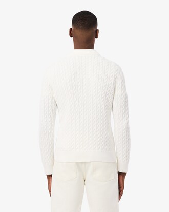 Cable Knit Cotton Sweater