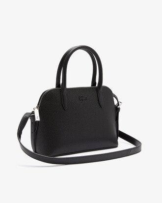 Small Piqué Leather Chantaco Bugatti Bag