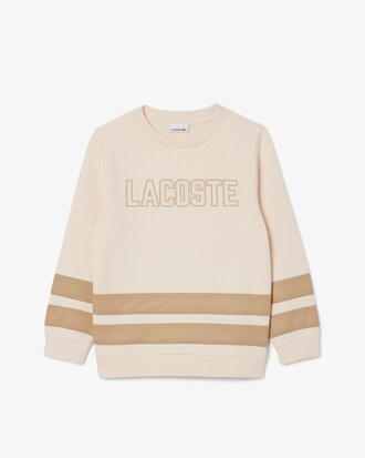 Mesh Panel Fleece Sweatshirt