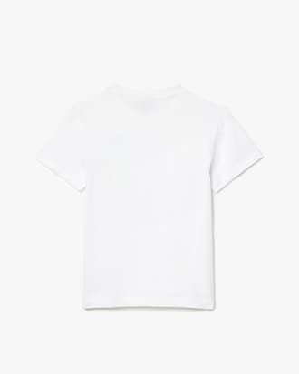 Argyle Print Cotton T-shirt