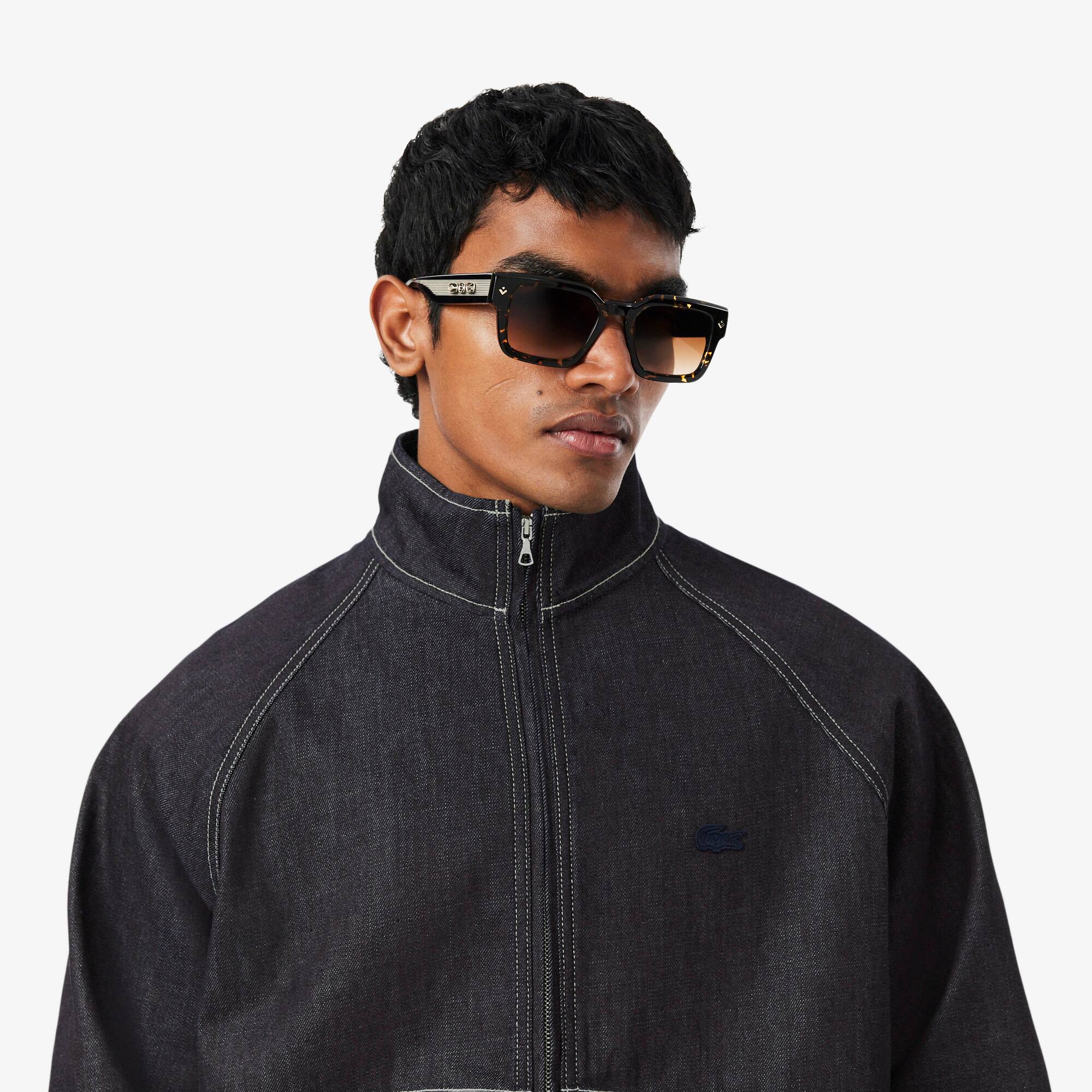 Oversized Zipped Denim Jacket - Men's Jackets & Coats - New In