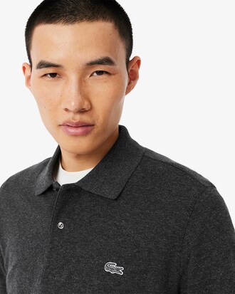 Classic Fit Long Sleeved L.12.12 Polo Shirt