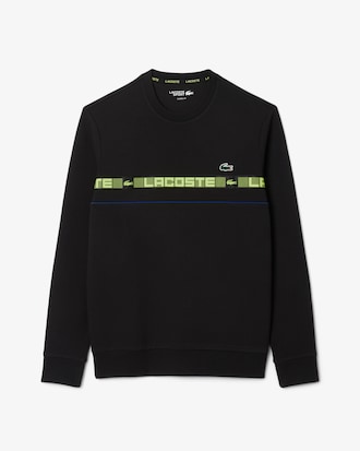 Branded Stripe Tennis Sweatshirt