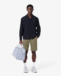 Slim Fit Stretch Cotton Chino Shorts