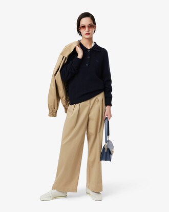 Wool High Neck Sweater