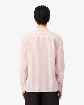 Regular Fit Striped Linen Shirt