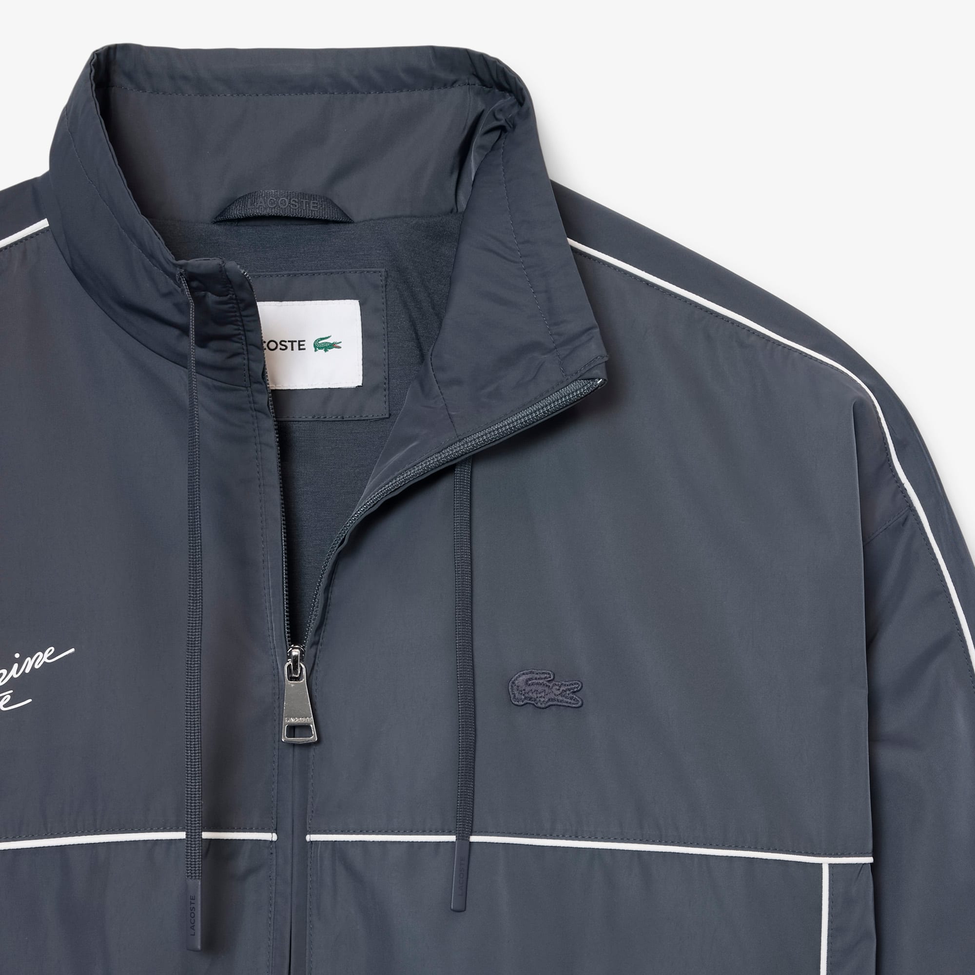 Lacoste x Alpine Water-Repellent Track Jacket - Men's Jackets