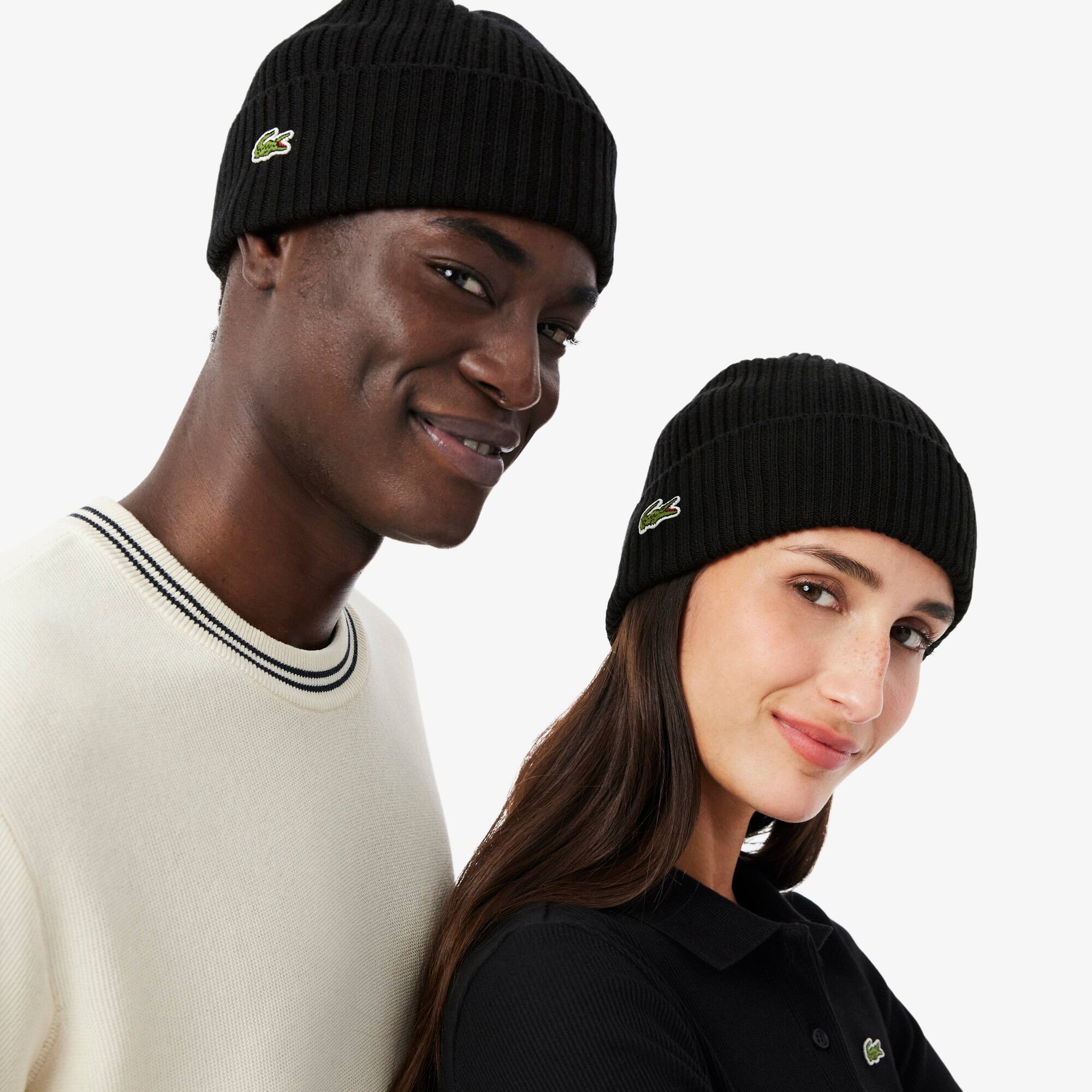 Rib Knit Brushed Wool Beanie - Men's beanies - New In 2026 | Lacoste