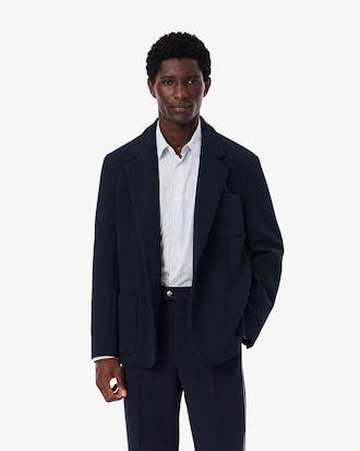 Double-Face Piqué Blazer