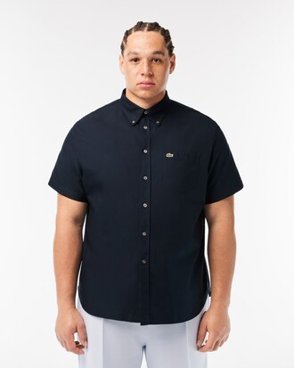 Regular Fit Short Sleeved Oxford Shirt