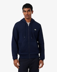 Classic Fit Zipped Fleece Sweatshirt