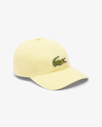 Crocodile Badge Cotton Twill Cap