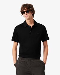 Paris Classic Fit Open Neck Embroidered Polo Shirt