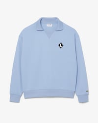 French Made Polo Collar Sweatshirt