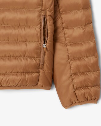 Water-Repellent Quilted Puffed Jacket