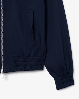 Double Collar Stretch Gabardine Jacket