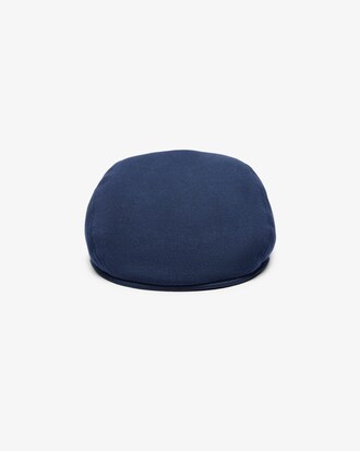 Embroidered Crocodile Petit Piqu&eacute; Beret