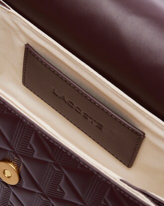 Maheki Embossed Leather Shoulder Bag