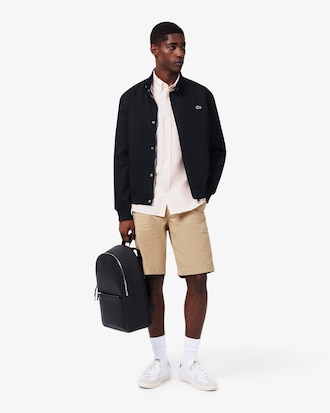 Chantaco Piqu&eacute; Leather Backpack