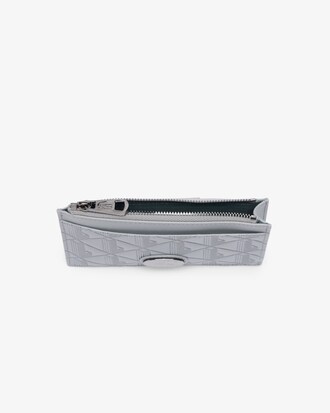 Nomogramme Zipped Leather Card Holder