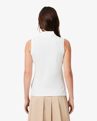 Slim Fit L.12.D Sleeveless Stretch Polo Shirt