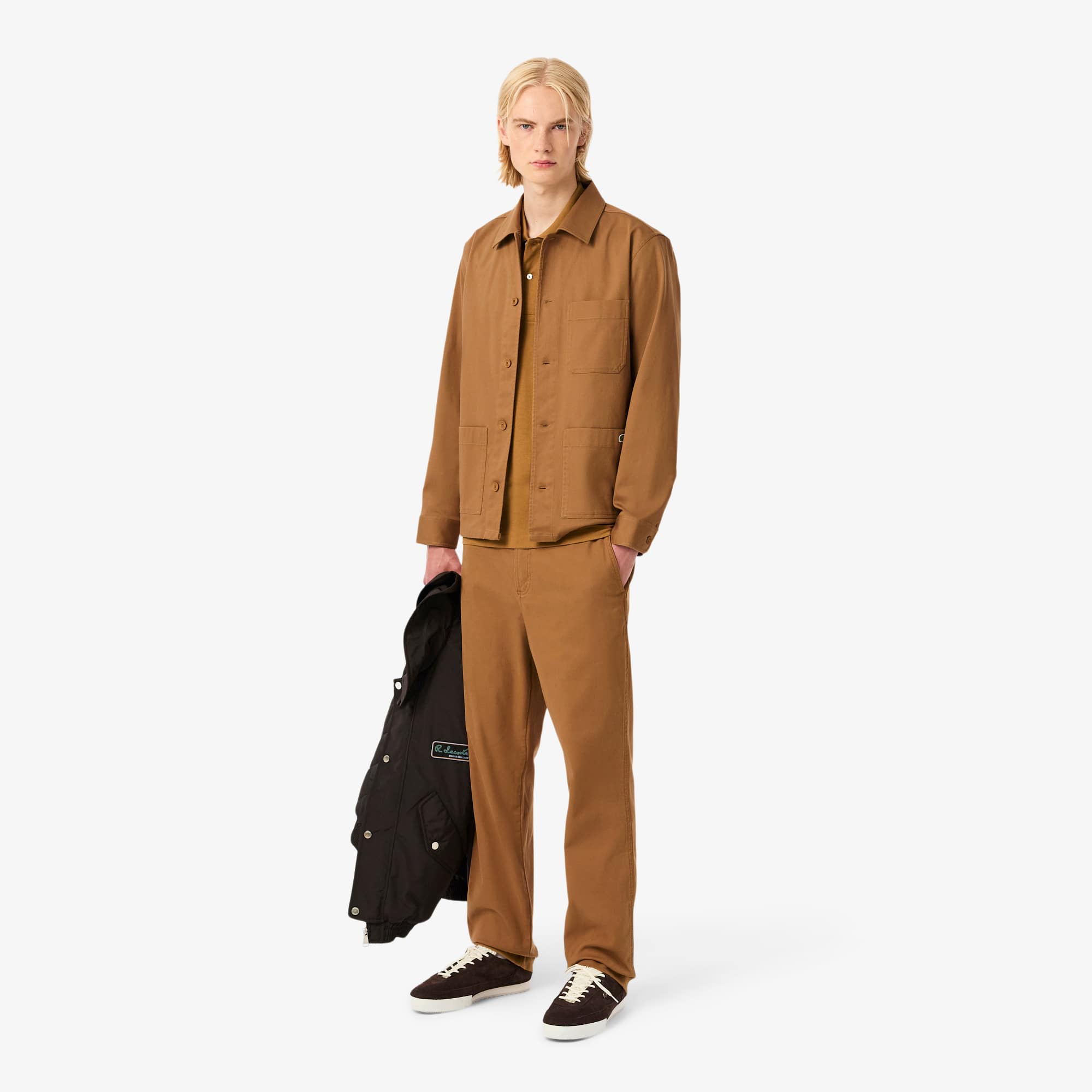 Cotton Overshirt Jacket - Men's Long Sleeves Shirts - New In 2026