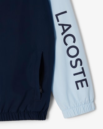 Zip-Up Water-Repellent Hooded Jacket