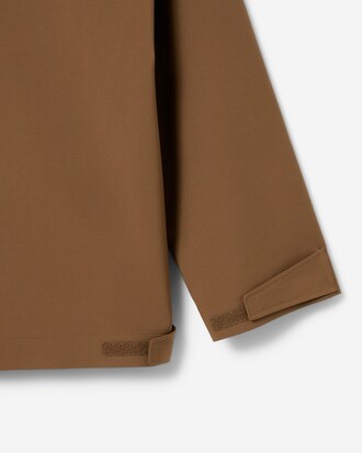 Runway Wool Blend Windbreaker