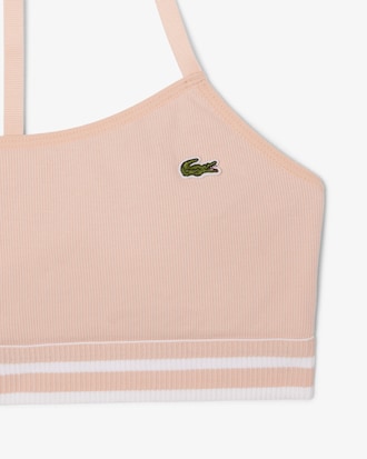 Ribbed Cotton Bralette