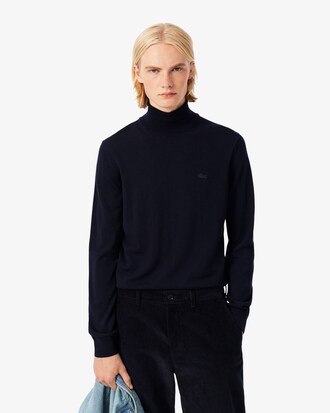 Merino Wool Roll Neck Sweater