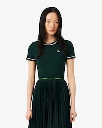 Contrast Trim Jersey T-shirt
