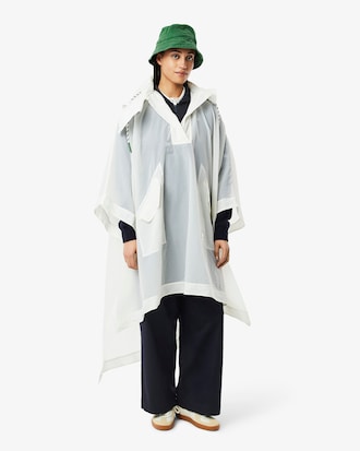 Zip-Up Piqué Hoodie