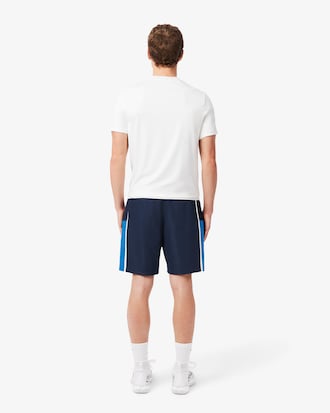 Lightweight Colour-Block Stripe Tennis Shorts