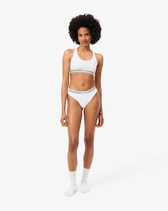 Stretch Cotton String Briefs