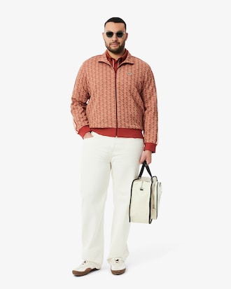 Paris Zip-Up Jacquard Track Jacket