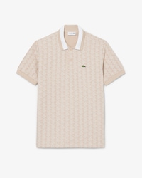 Classic Fit Monogram Jacquard Polo Shirt