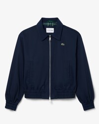 Double Collar Stretch Gabardine Jacket